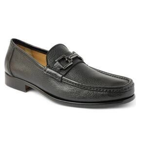 Bruno Magli Men's Trieste Loafers Slip-On, Luxurious Leather Shoes Size 10.5 US